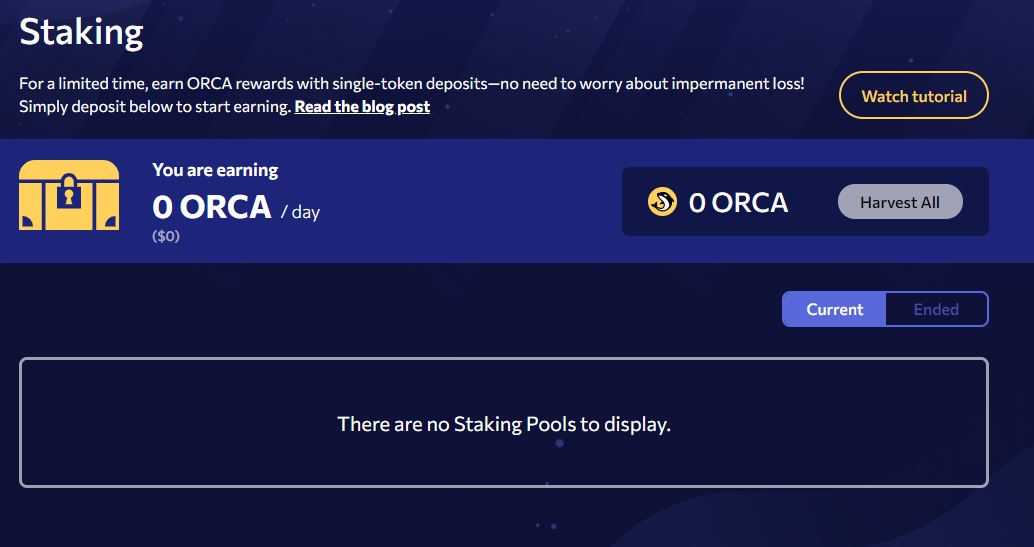 orca staking